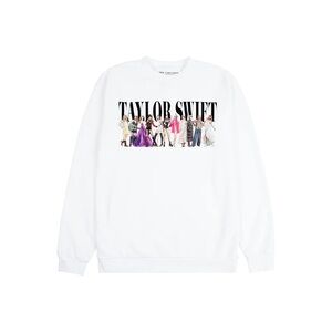 SOLD 050525* Taylor Swift Eras TTPD White Crewneck Limited Edition